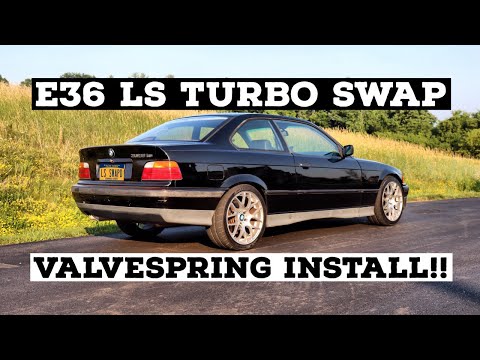 BUDGET TURBO LS VALVESPRING INSTALL- E36 LS Turbo Swap Part 4