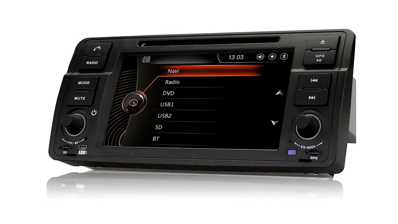 BMW E46 Pumpkin Head Unit Radio Nav review PT 