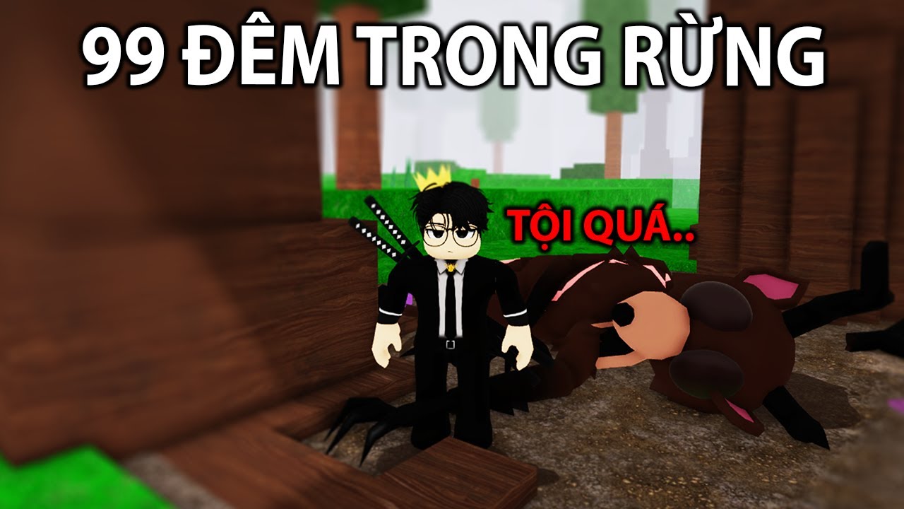 THỬ THÁCH GIẢI CỨU CON NAI ĐÁNG THƯƠNG trong CẬP NHẬT 99 NIGHT IN THE FOREST !!!