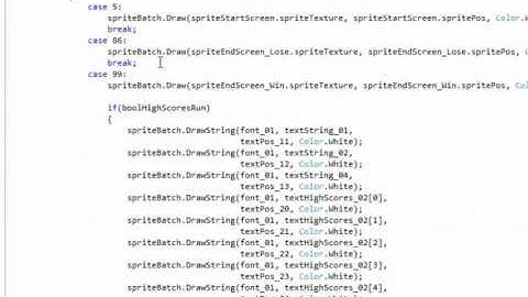 XNA 4 Course I Ch 18 02 Coding to View In Game Instructions