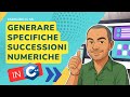 C++: generare successioni di numeri con i cicli - esercizio svolto n. 55