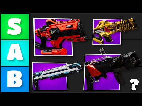 Every Legendary SPECIAL Weapon Ranked Into a Tier List... (PVE) (Destiny 2)