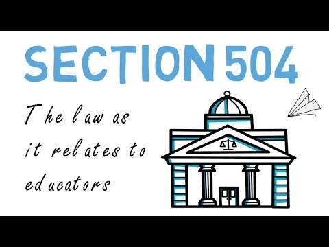 Wideo: Co to jest 504 w edukacji?