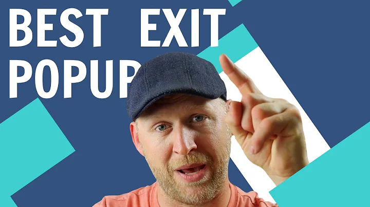 Exit Popup With Wordpress - Get More Engagement WITHOUT More Work!