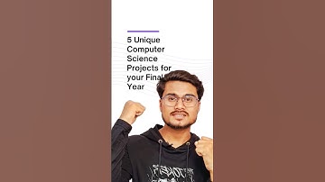 5 Unique Computer Science Projects for Your Final Year | #cseprojects #shorts