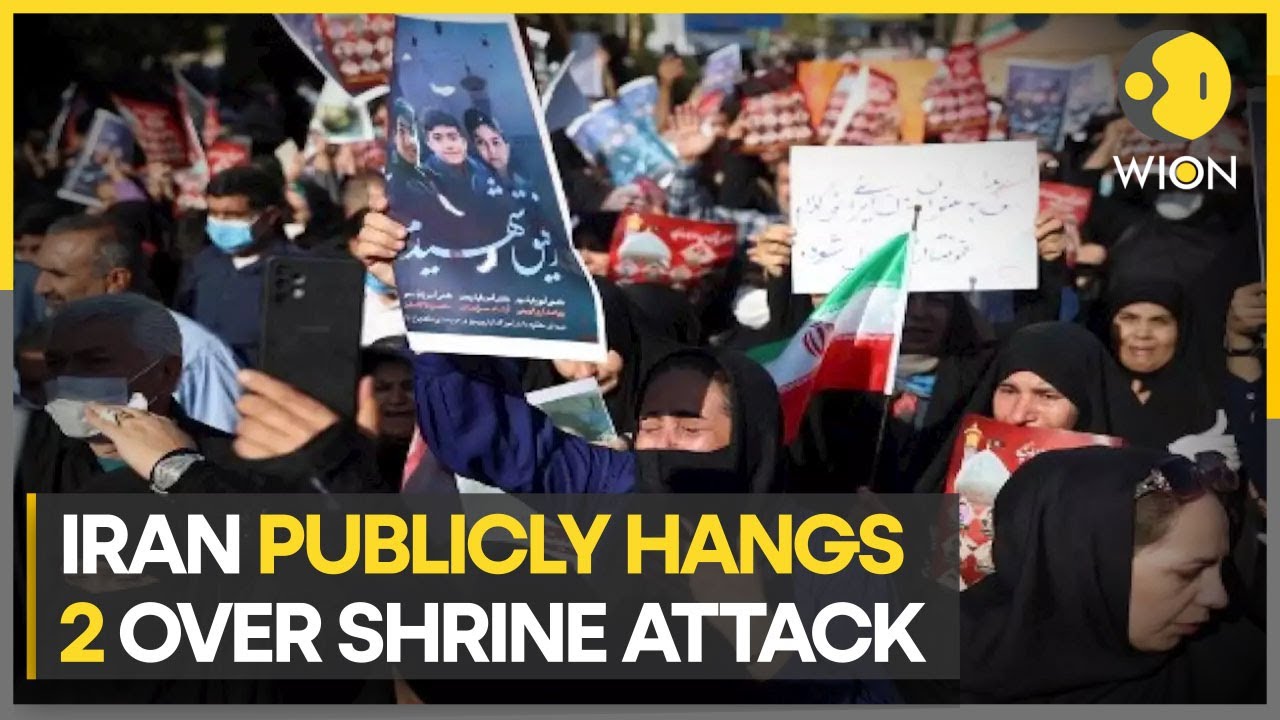 Iran publicly executes two accused in holy shrine attack last year | Latest World News | WION