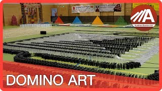 AMAZING DOMINO SHOW -  3 Guinness World Records!