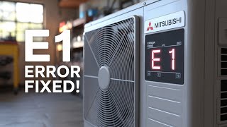How to fix Mitsubishi AC error code E1! **FULL GUIDE**