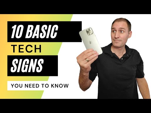 10 Basic Signs for TECHNOLOGY | ASL Basics for Beginners | sign language made EASY | 4K