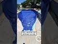 Swimming pool vinyl liner installation 😲🏊       🎥: TikTok / frogbam