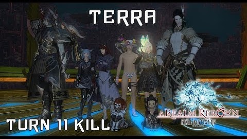FFXIV: ARR - [TERRA] FCoB Turn 2 Kill - Monk POV