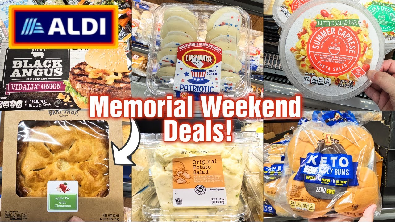 ALDI Memorial Weekend Deals! YouTube
