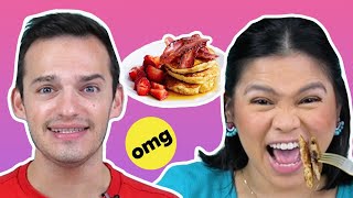 Aussies Try Each Other's Pancakes