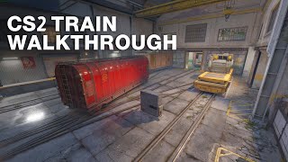 CS2 New De_Train Walkthrough