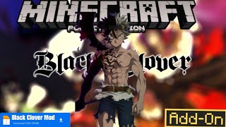 BEST BLACK CLOVER ADDON FOR MINECRAFT BEDROCK 🔥 | BLACK CLOVER YOKAI MCPE 1.21+  screenshot 4