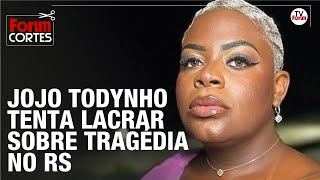 Jojo Todynho é detonada nas redes após tentar lacrar com vídeo sobre tragédia no RS