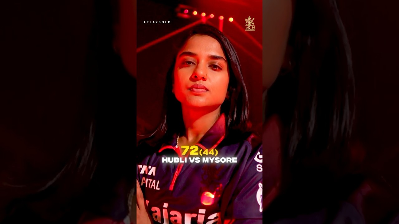 Prathyoosha Kumar | she’s making every one of them count. | RCB Shorts