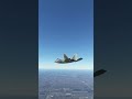 F22 Raptor extreme Cobra Maneuver above Miami