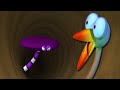 Cave Exploring Gone Wrong Jungle Ostrich Barely Survives Gazoon Cave Cartoonforkids 