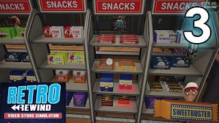 I Only Make Money From Snackies: Moonwalker Video Rentals in Retro Rewind - Video Store Simulator