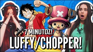 O 7 MINUTOZ VOLTOU! JOVENS REAGEM A RAP DO LUFFY E RAP DO CHOPPER - 7 MINUTOZ