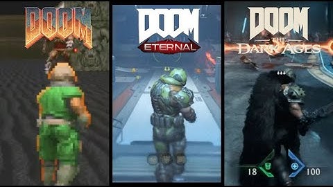 Every Doom Game in Third Person (Dark Ages included!)