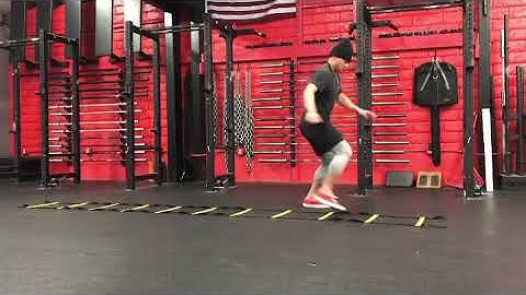 Forward/Backwards In and Out Ladder Drill