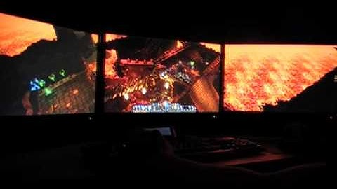 Torchlight Eyefinity -  5760x1080 - 3x24 Zoll TFT