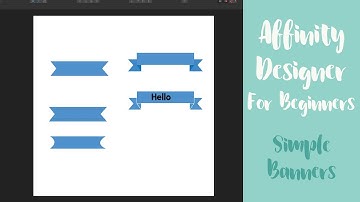 Simple Banners In Affinity Designer