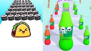 Juice Run vs Food Run - MAX LEVEL Gameplay Walkthrough (Android,iOS)  NEW UPDATE