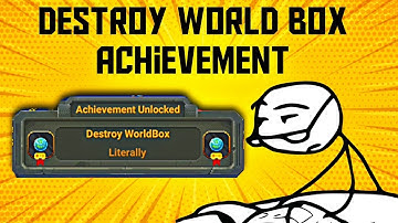 Destroy World Box Achievement in WorldBox | Funny Secret World Box Achievement