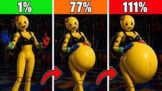 Minecraft Art But Player Girl Becomes Fatter I Poppy Playtime Chapter 0