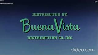 Buena Vista Distribution Co., Inc. 1968 For Xthunder Holmes
