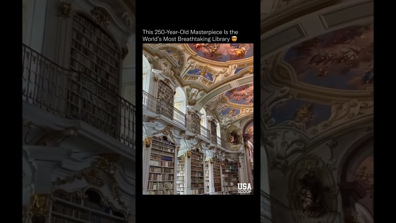 This 250 Year Old Library is a Masterpiece 🤯 | USA Scoop 