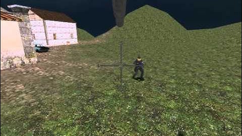 Apache helicopter in Counter strike sorce