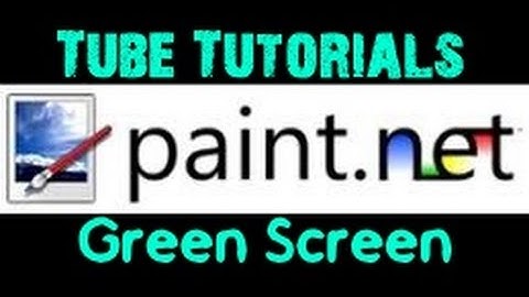 Paint.Net Green Screen Tutorial