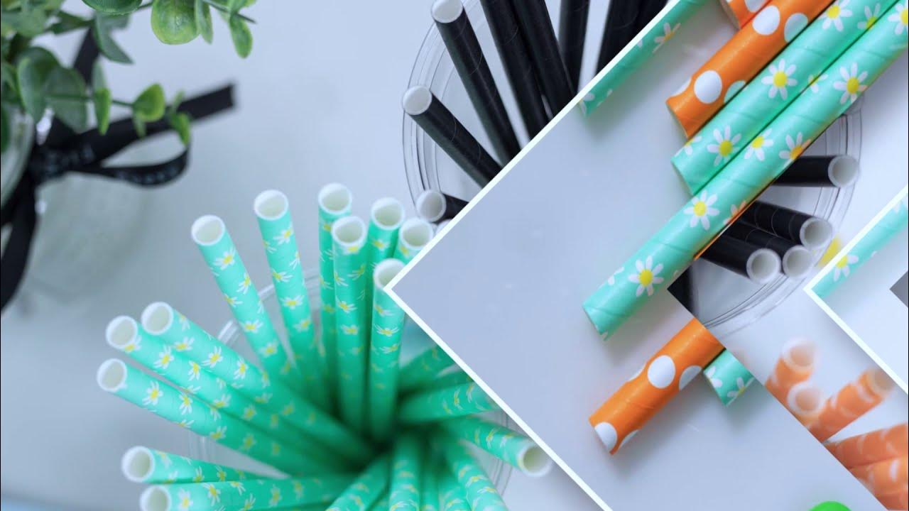 HELLO STRAW PRODUCER OF LUXURY PAPER STRAWS YouTube