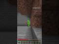 Unbelievable...😱 a very scary moment in Minecraft🫣#shorts