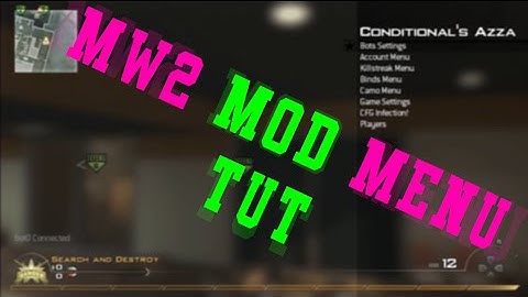 [PS3/CFW] HOW TO INSTALL A MW2 MOD MENU w/ Downloads *2016*