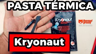 PASTA TÉRMICA THERMAL GRIZZLY KRYONAUT TESTE, deixando seu computador FRIO