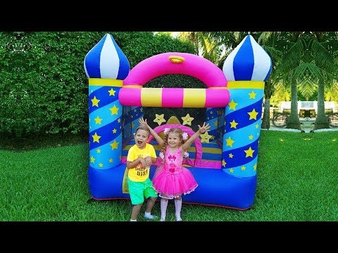 Video: Trampolín Intex: Características De Los Trampolines Inflables Para Niños-castillos, Críticas