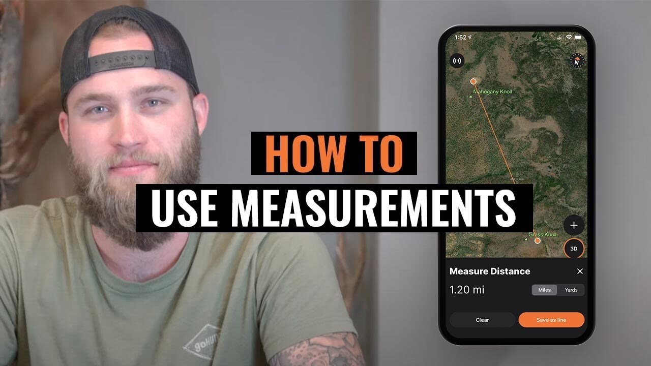 Geohunt Tutorial goHUNT MAPS - How to use Measurements - YouTube