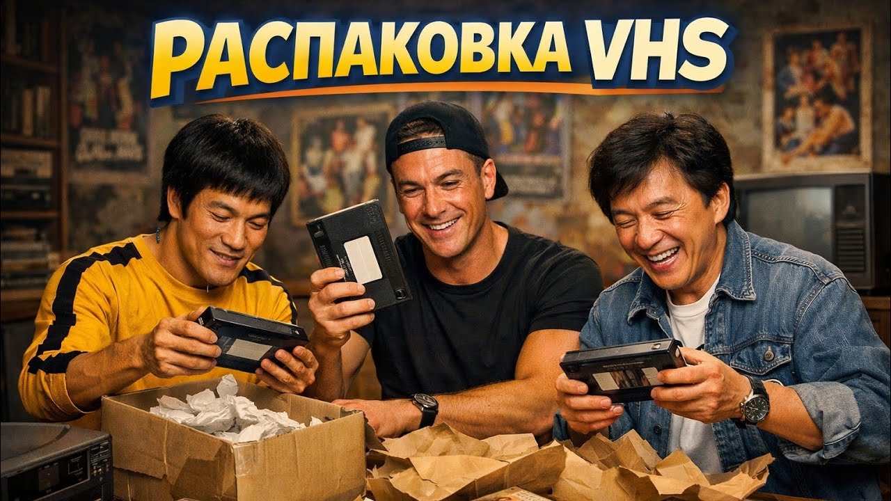 Распаковка классных vhs Видеокассет 💪