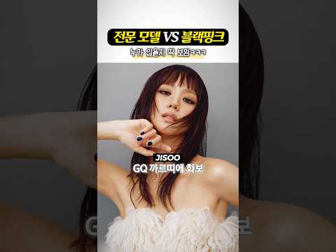 난해한 드레스 ‘전문 모델vs블랙핑크’