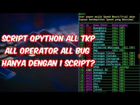 Hanya dengan SCRIPT ini!! semua kuota bisa diubah menjadi flash reguler?? PSIPHON + QPYTHON.