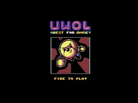 [Commodore 64] UWOL: Quest For Money (2012) Longplay