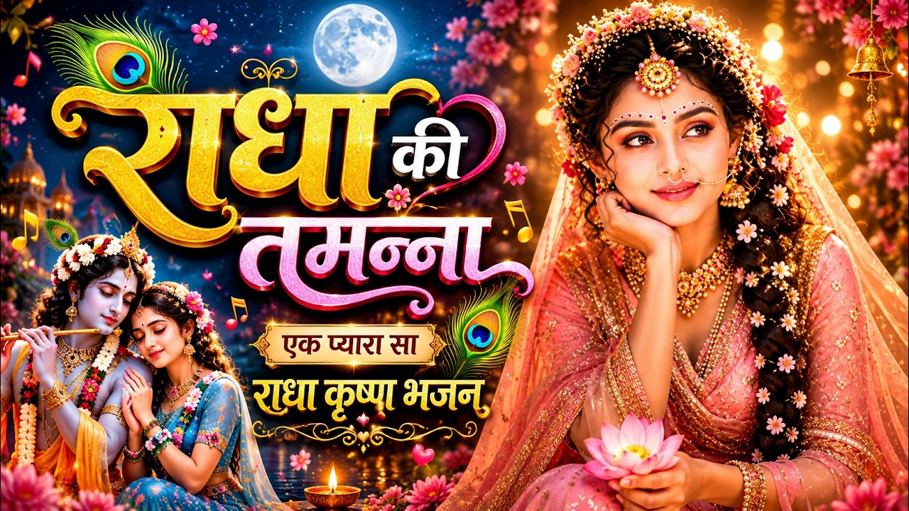 राधा की तमन्ना है कान्हा मुझे मिल जाए💕Latest Radha Krishna Devotional Song 2026 Radha Krishna Bhajan