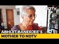"Will Tell Him Off..." Nobel Economics Prize Winner's Mother To NDTV
