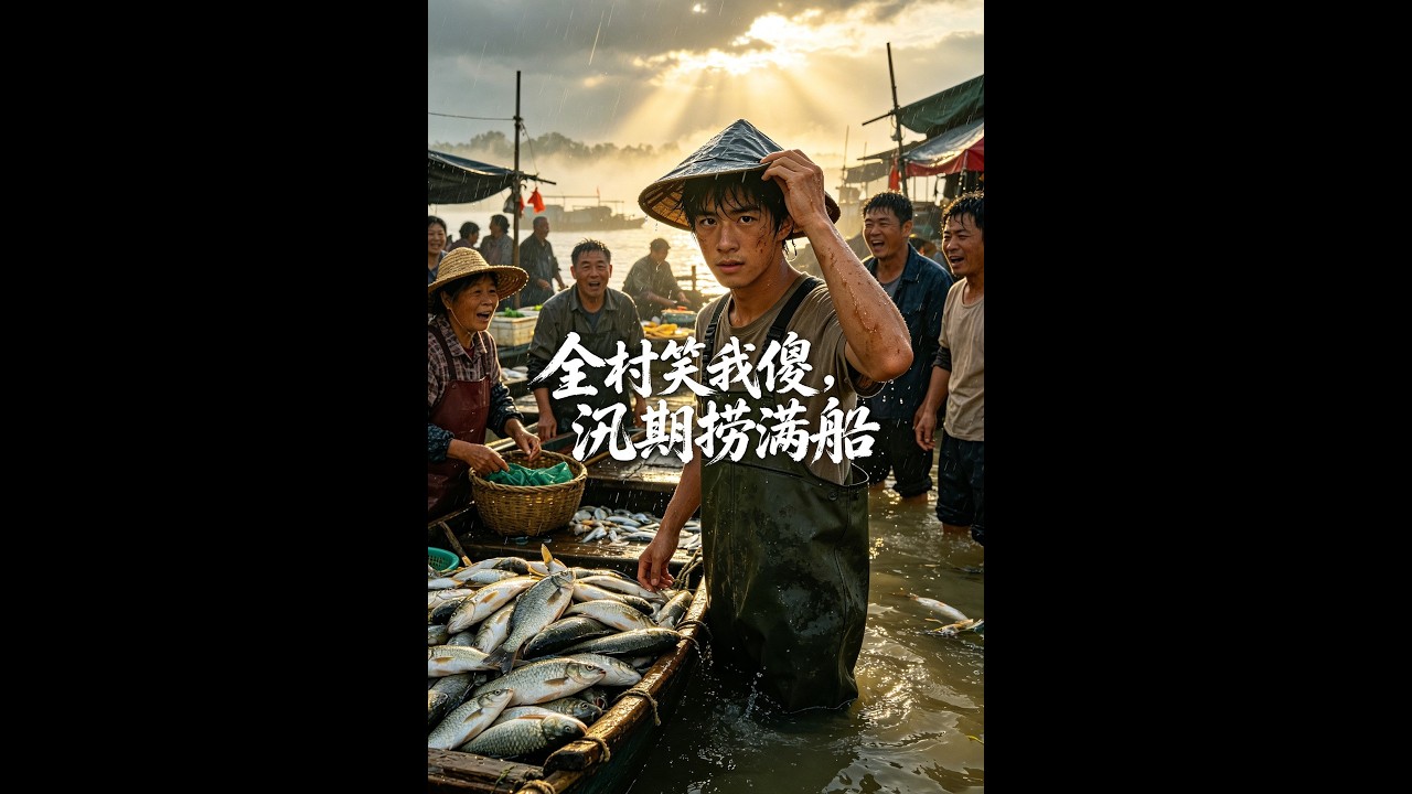 💥【全集】正片抢先看 |《全村笑我傻，汛期捞满船》#AA短剧批发 #AI #真人AI短剧 #都市 #drama #短劇 #短劇全集 #逆襲 #情感
