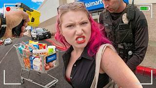 Cops Save Walmart From Entitled Shoplifting Karens
